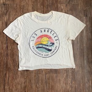 Cropped LA T- shirt